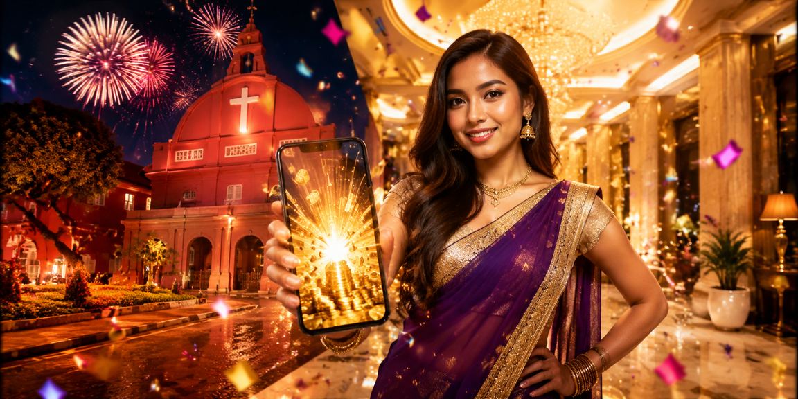Pemain di Melaka menuntut bonus selamat datang melalui telefon pintar 88300